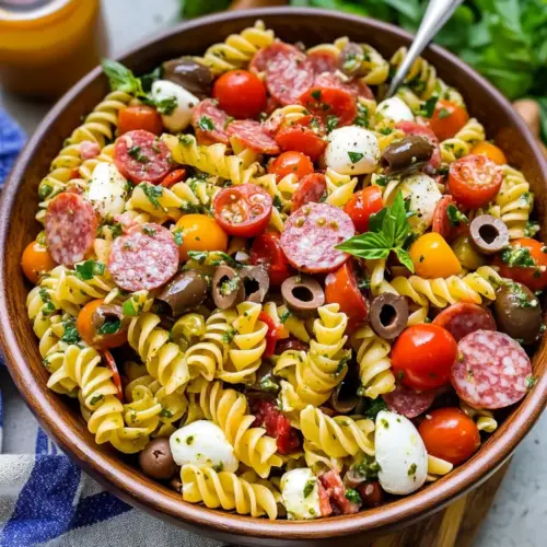 Italian Antipasto Pasta Salad