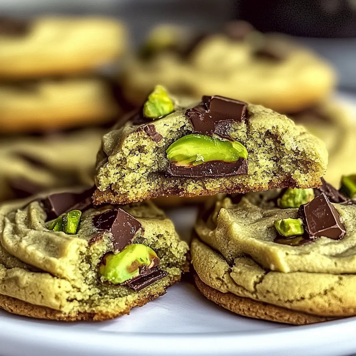Pistachio Cream Cookies