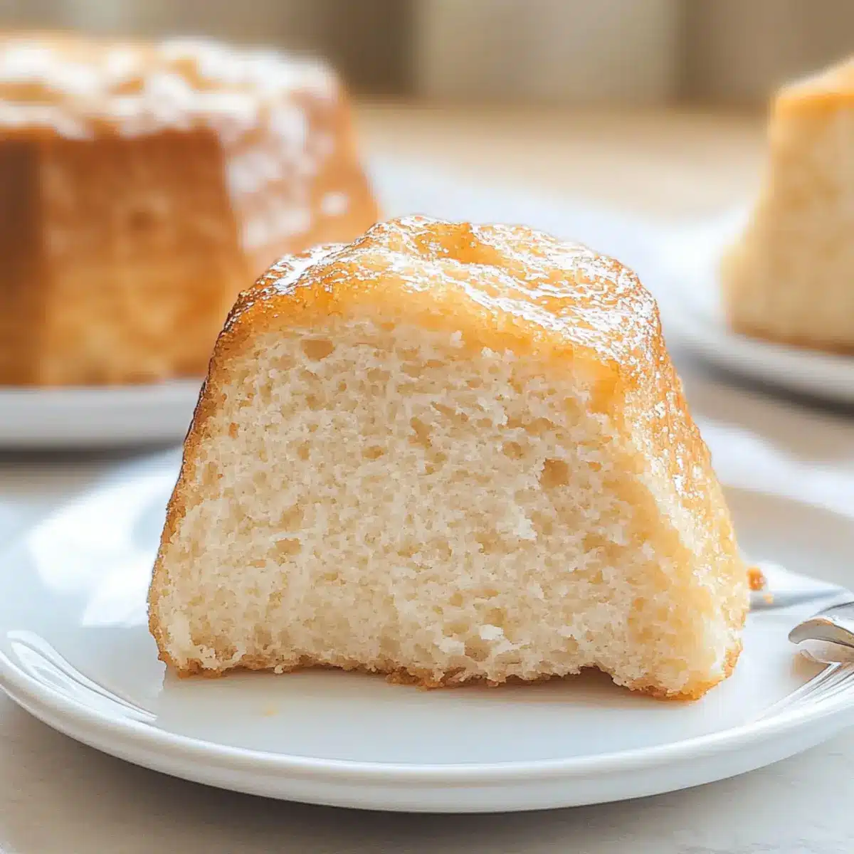Honey Cloud Cakes