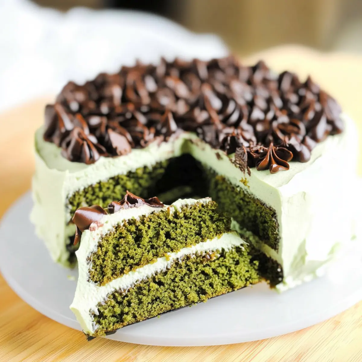 Green Velvet Cake