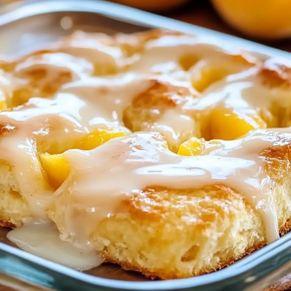 Peach Butter Swim Biscuits