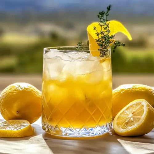 Honey Lemon Thyme Refresher
