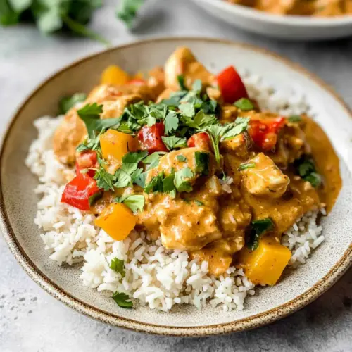 Slow-Cooked Thai Peanut Chicken