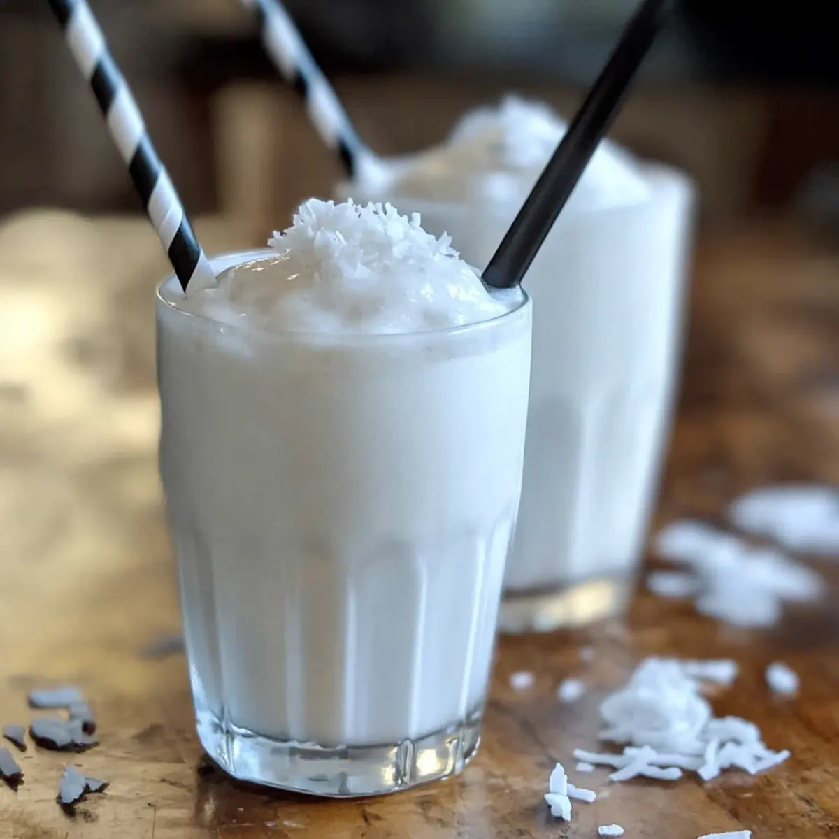 Easy Coconut Milkshake Recipe