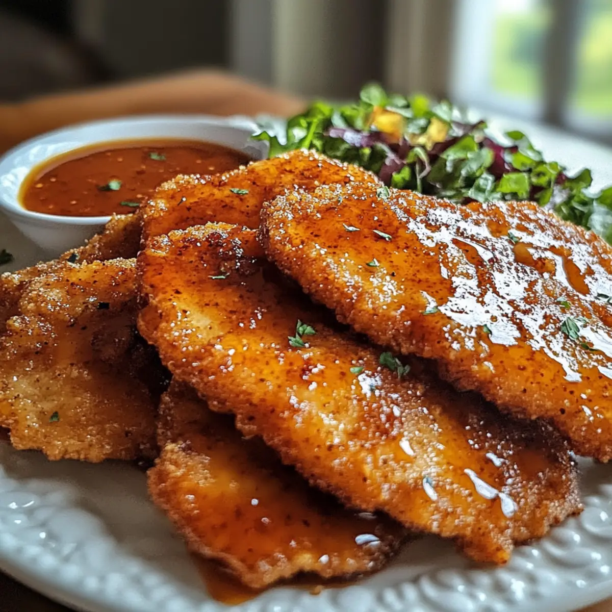 Hot Honey Chicken Cutlets