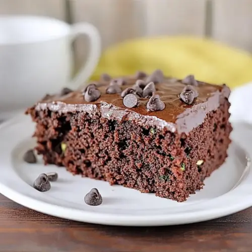 Double Chocolate Zucchini Cake
