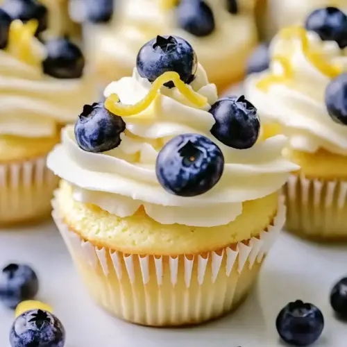 Lemon Blueberry Cupcakes
