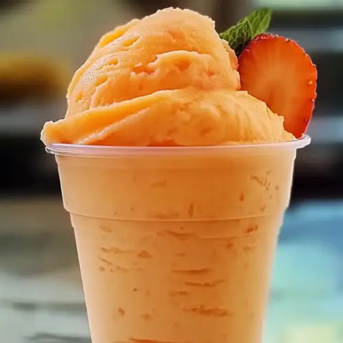 Orange Crush Sherbet Delight