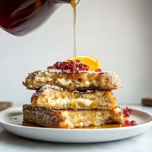 Coconut Stuffed French Toast