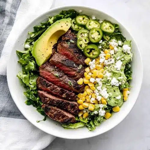 Healthy Steak Avocado Salad