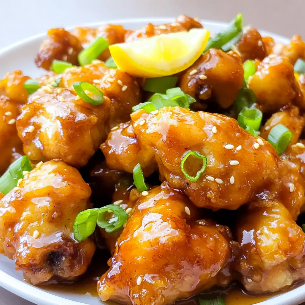 Chinese Lemon Chicken