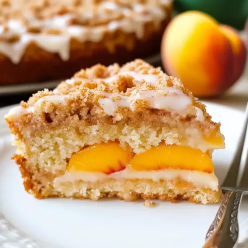 Peach Coffee Cake