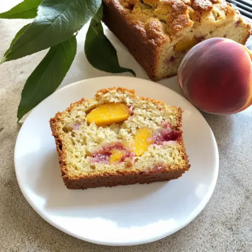 Southern Peach Bread