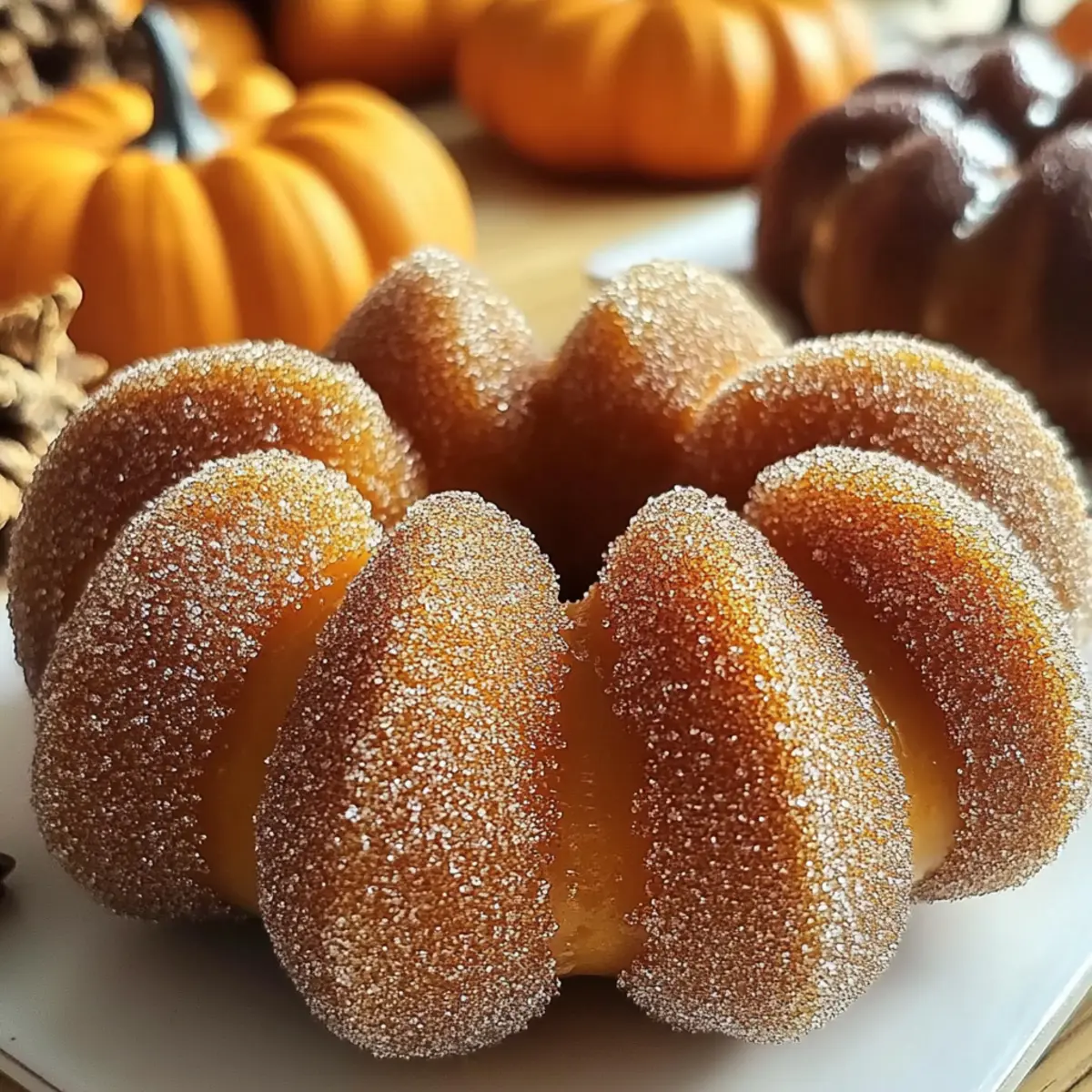 Vegan Pumpkin Spice Doughnuts