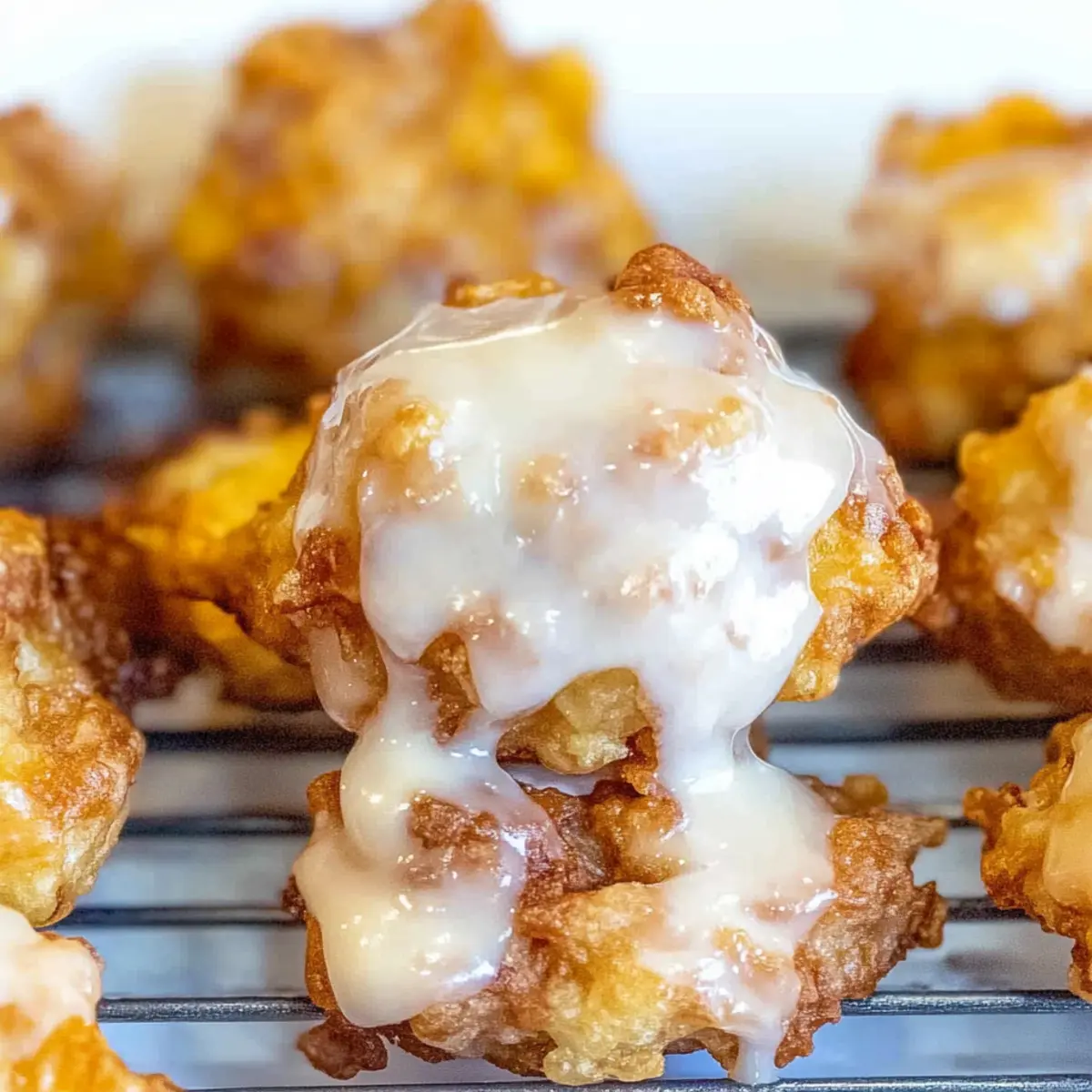 Easy Homemade Peach Fritters