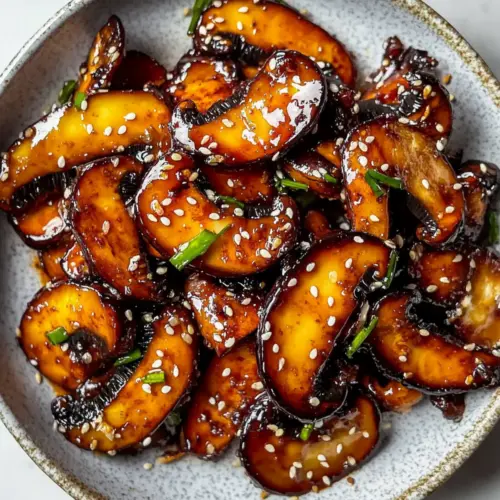 Spicy Gochujang Mushrooms