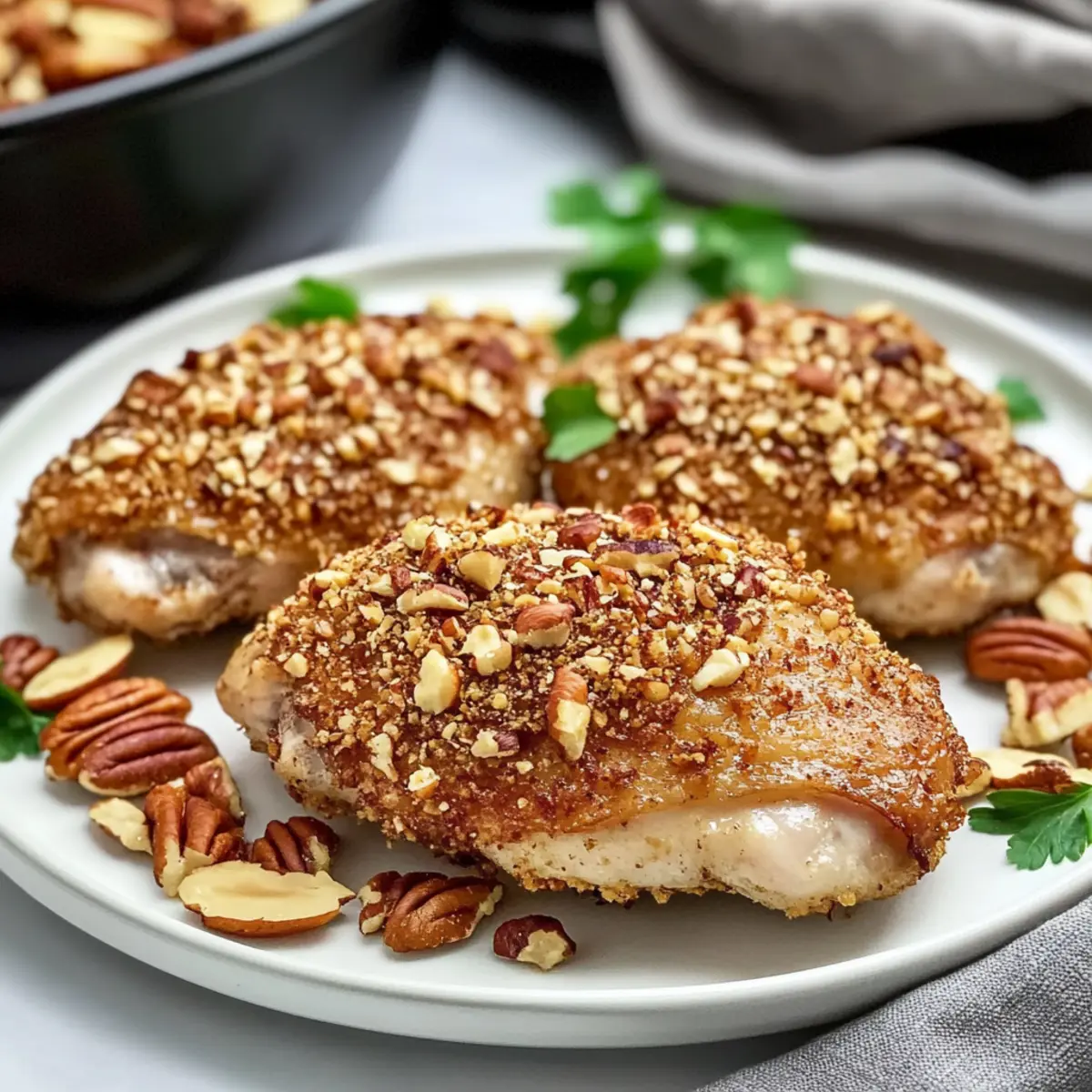 Crispy Pecan-Crusted Chicken