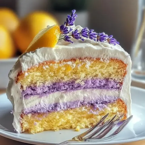 Lemon Lavender Cake
