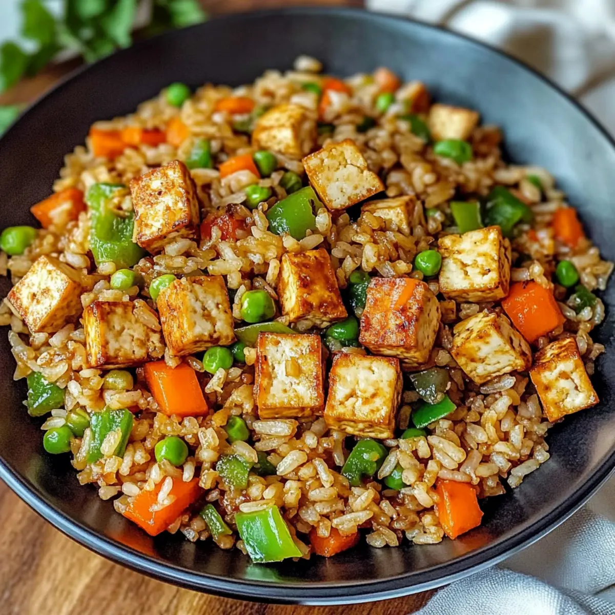 Tofu Fried Rice