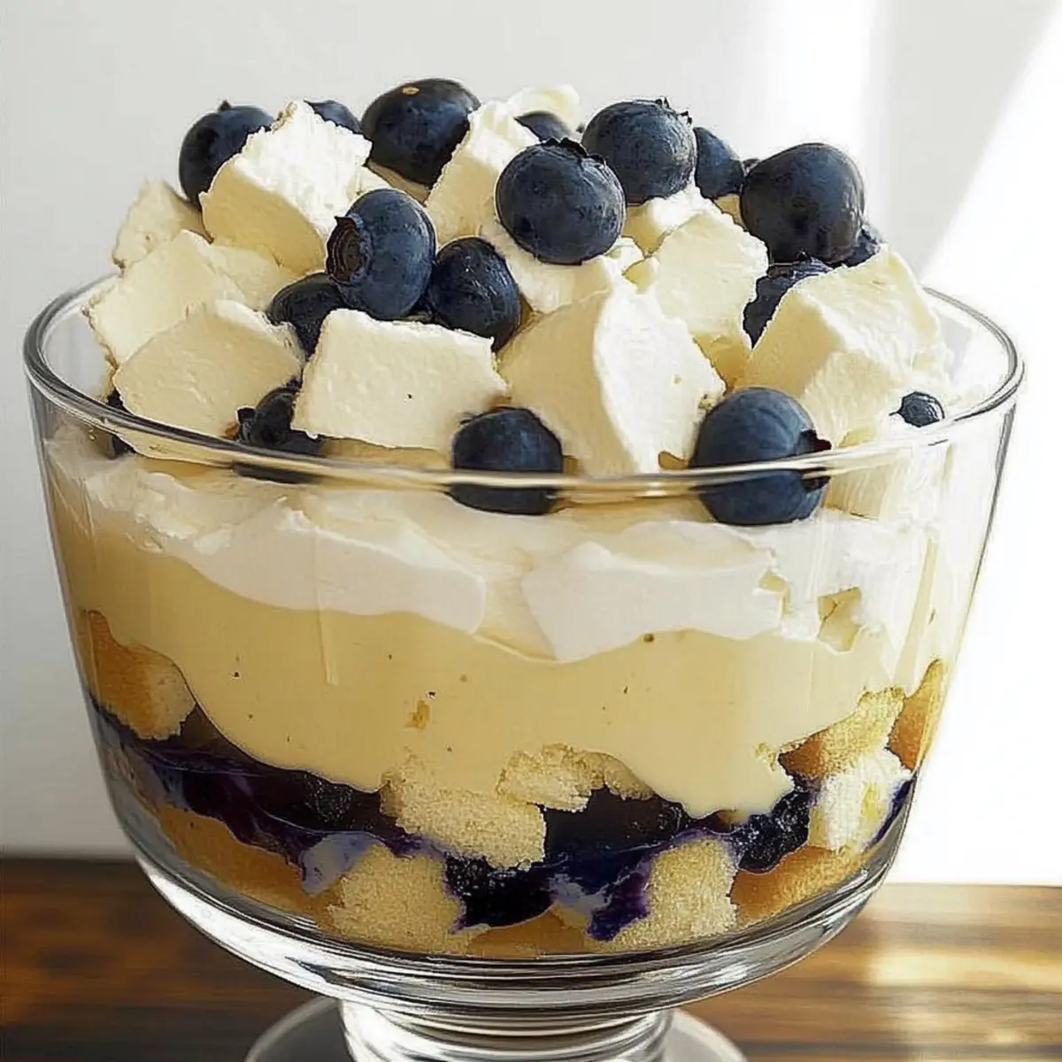 Lemon Blueberry Trifle