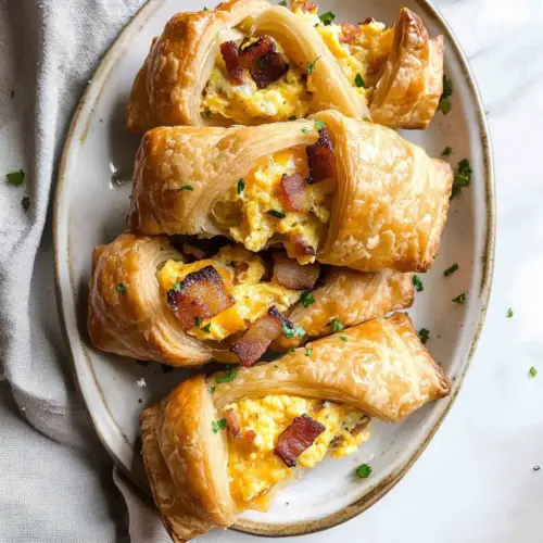Scrambled Eggs and Puff Pastry