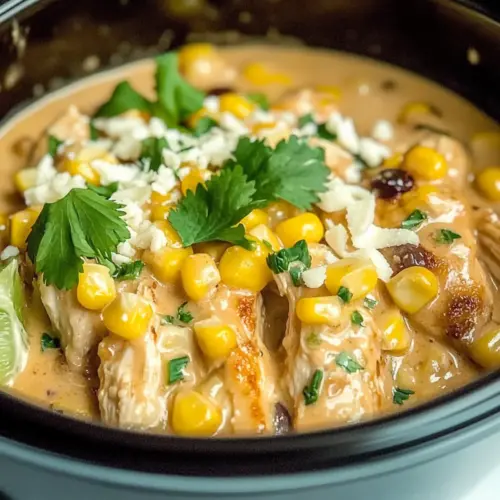 Slow-Cooker Street Corn Chicken
