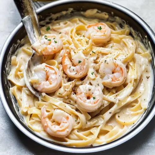 Easy Shrimp Alfredo