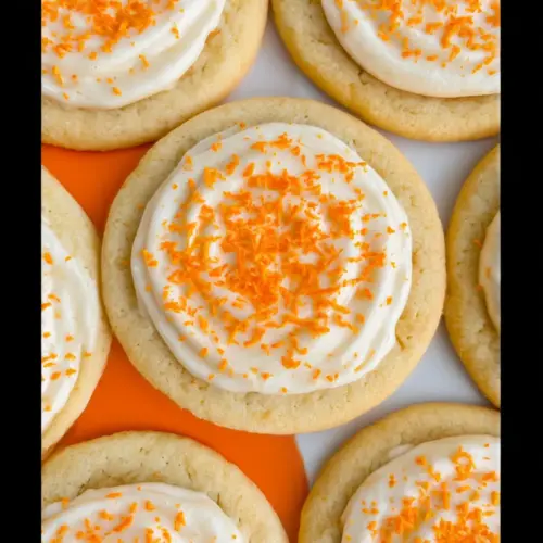 Orange Creamsicle Sugar Cookies
