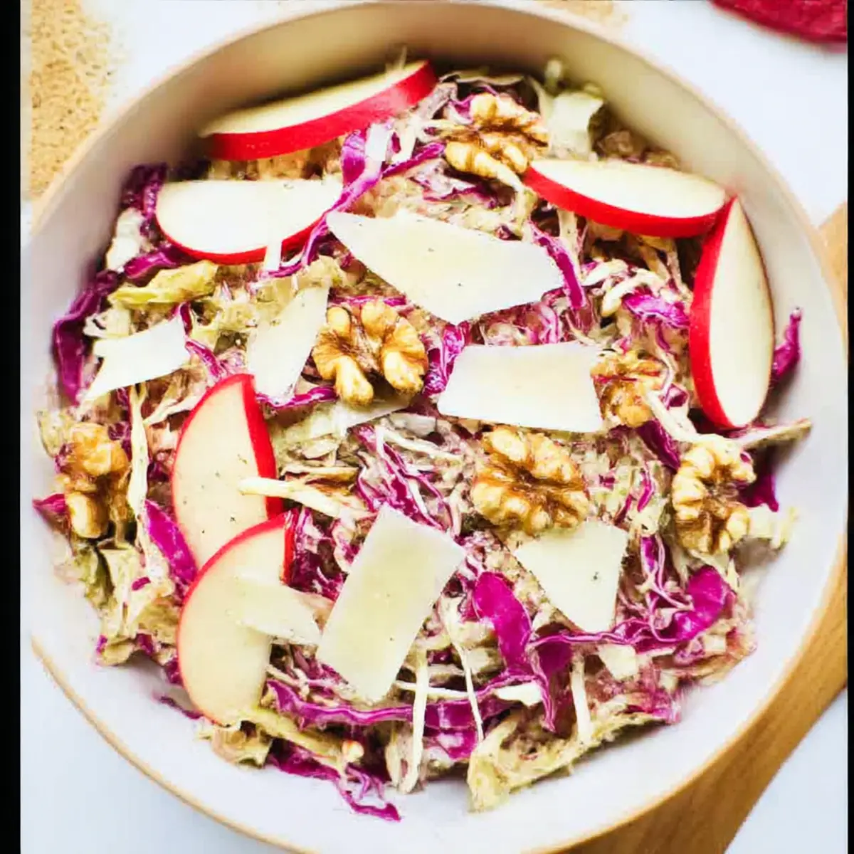 Cabbage Apple Salad