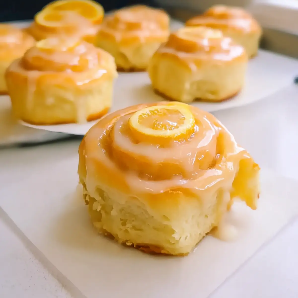 Fluffy Orange Rolls