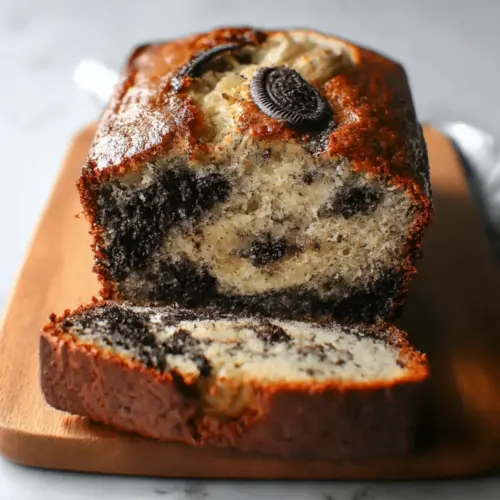 Oreo Banana Bread