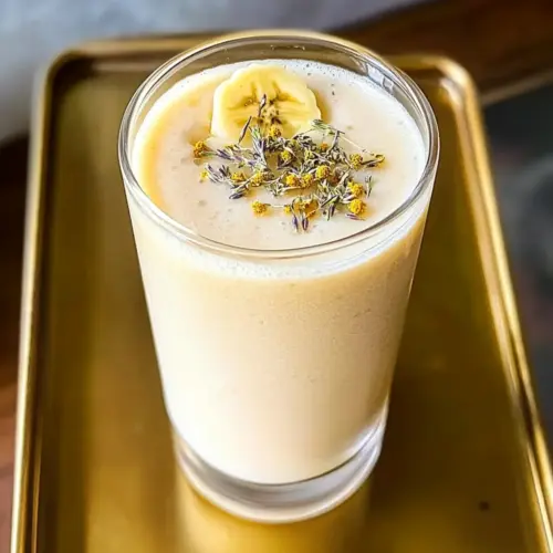 Banana Chamomile Tea Smoothie
