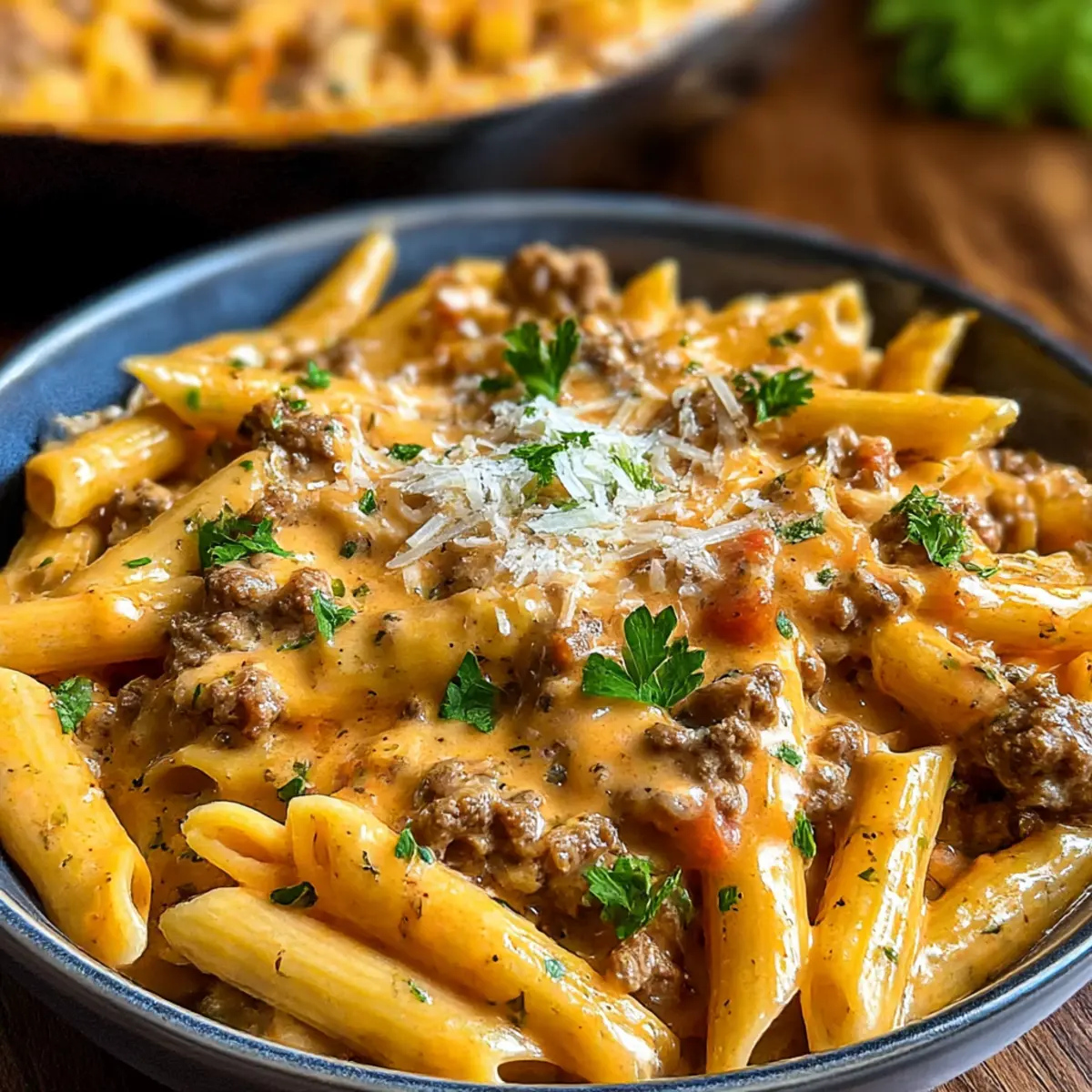 Creamy Beef Pasta