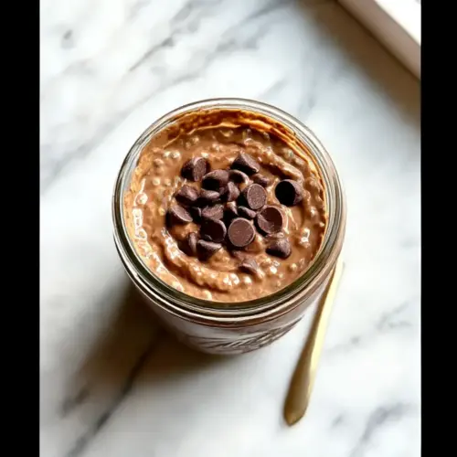 Brownie Batter Overnight Oats