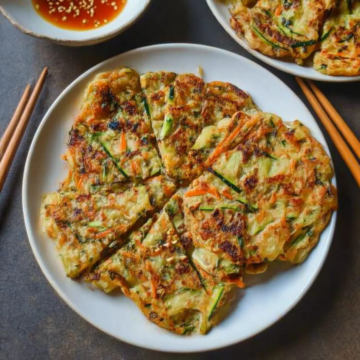 Korean Vegetable Pancakes