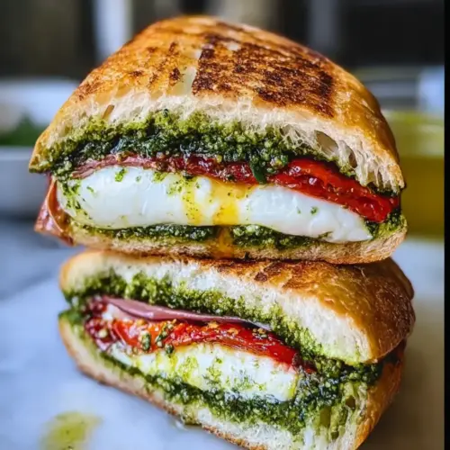 Burrata Pesto Sandwich