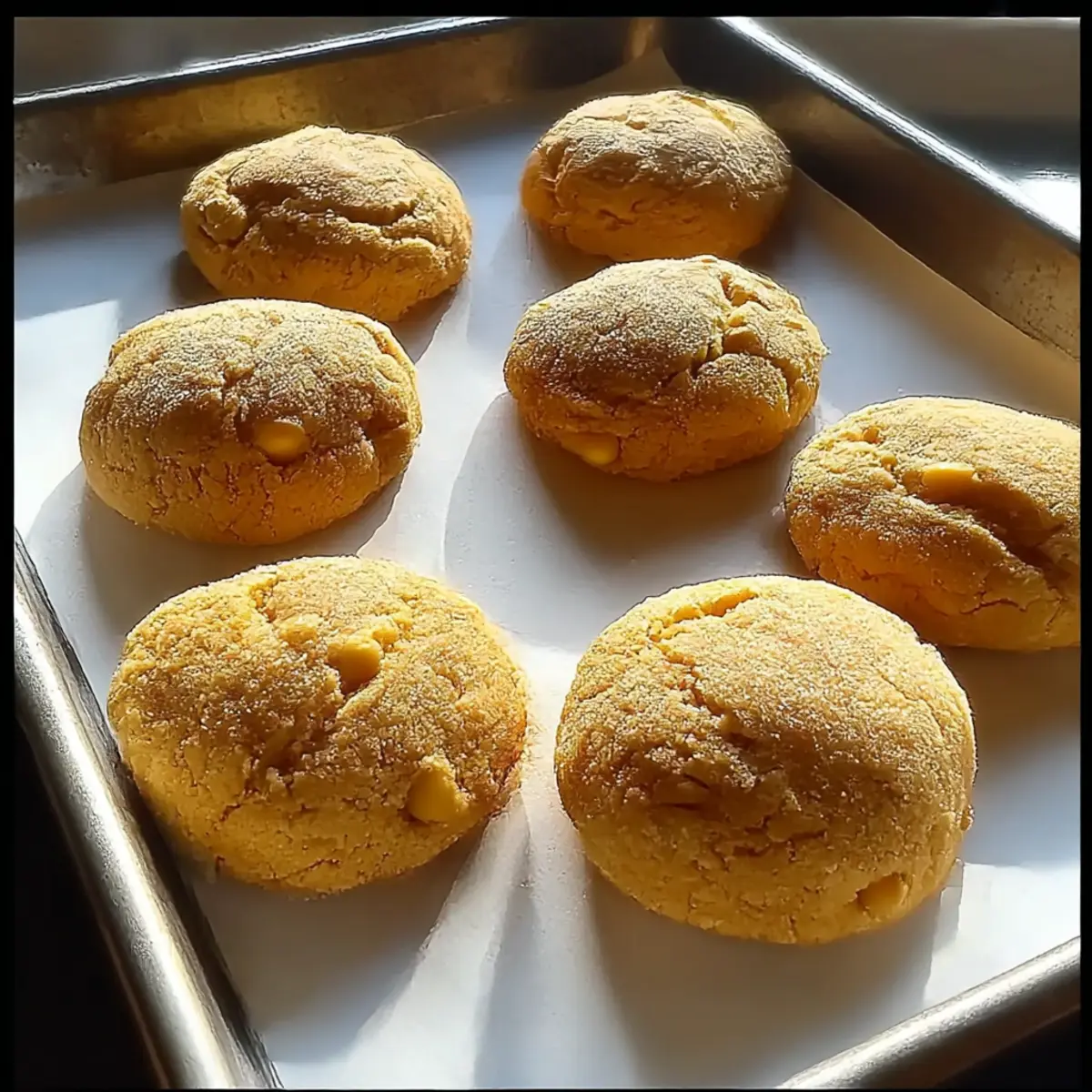 Brown Butter Corn Cookies