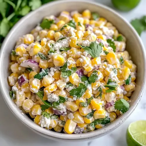 Street Corn Salad with Greek Yogurt