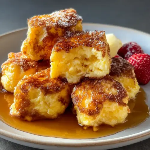 Scrambled Pancake Bites