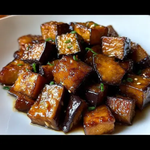 Miso Glazed Eggplant