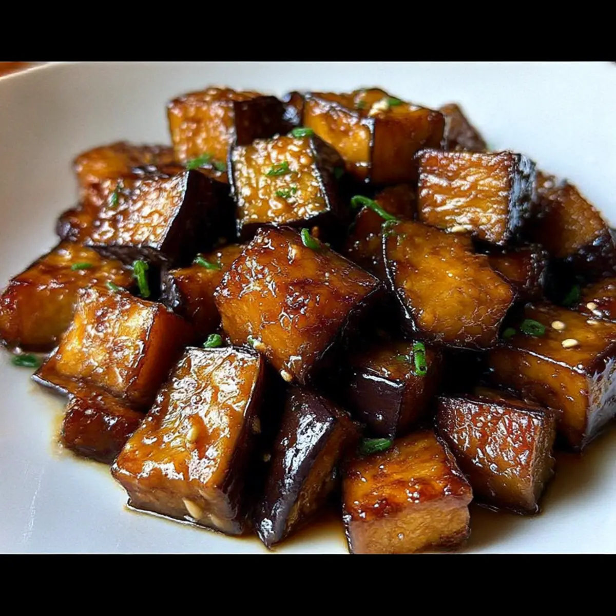Miso Glazed Eggplant