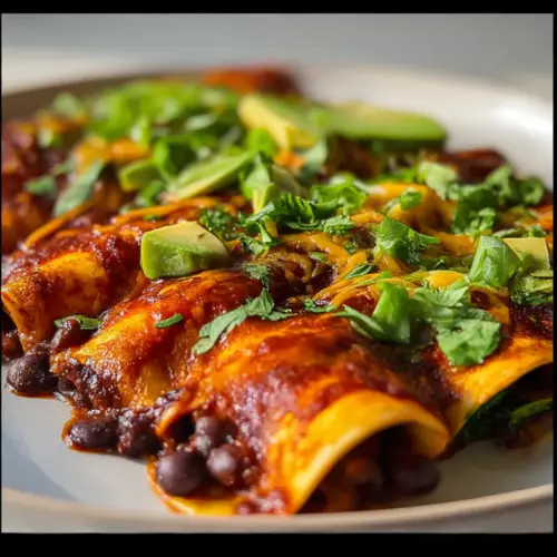 Vegan Zucchini Enchiladas