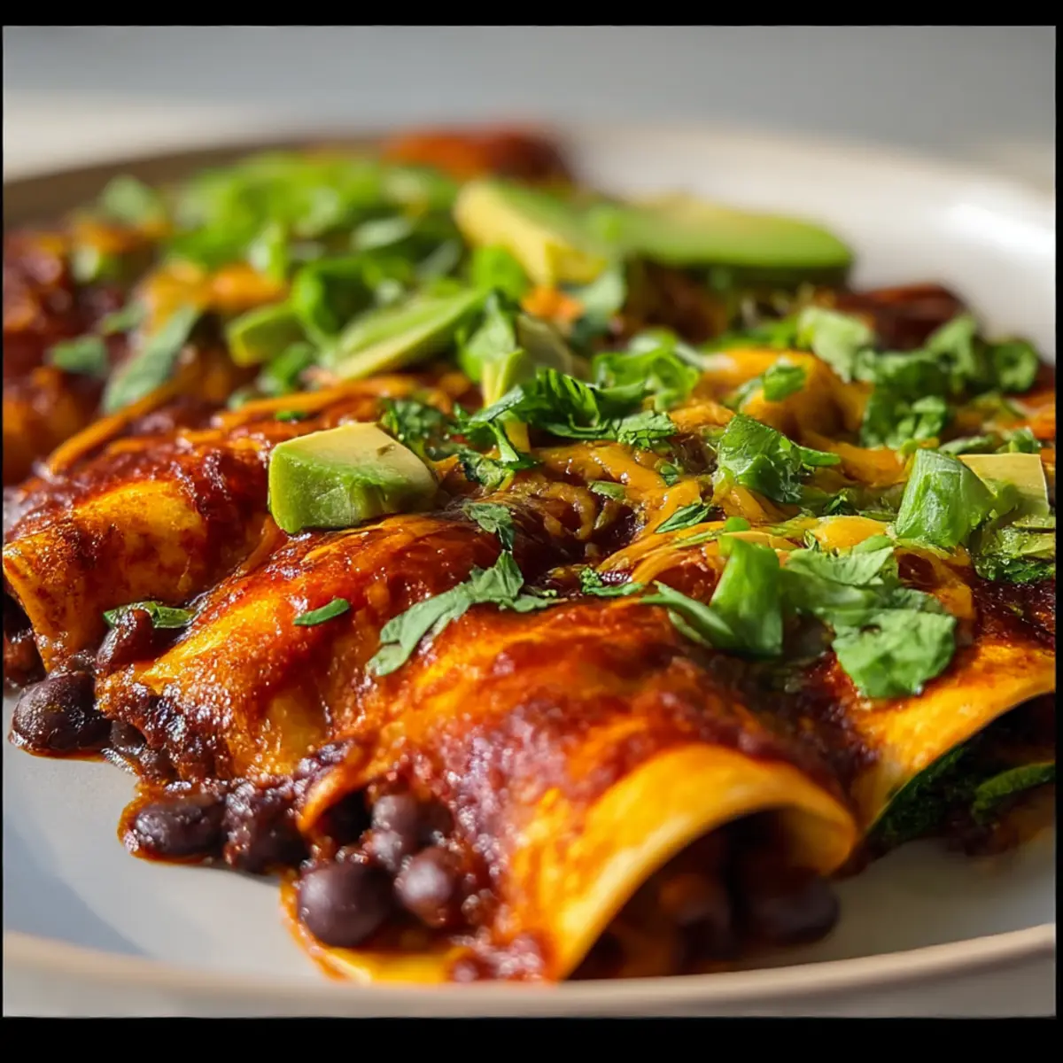 Vegan Zucchini Enchiladas