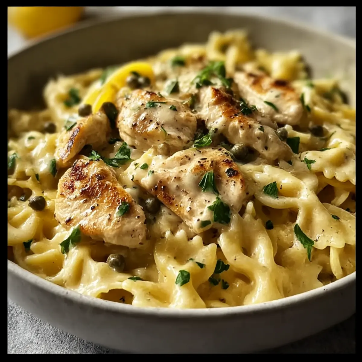Chicken Piccata Pasta