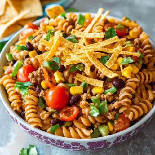 Cold Taco Pasta Salad