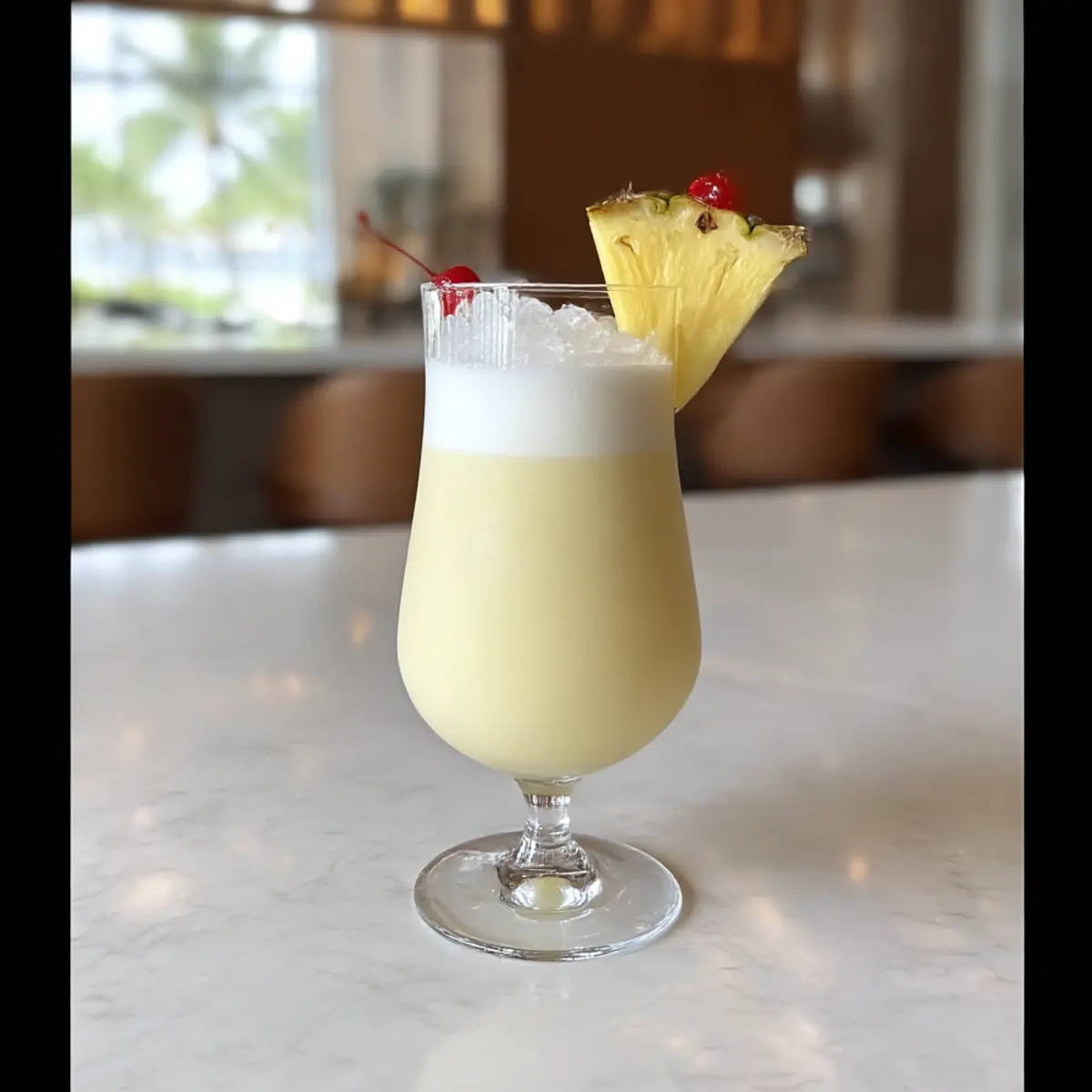 Piña Colada Mocktail