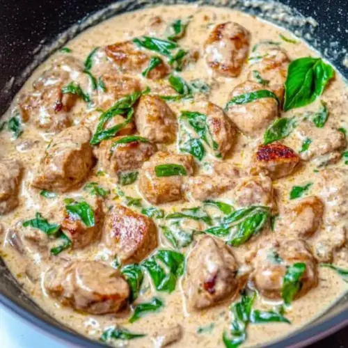 Basil Chicken in Coconut Curry Sauce