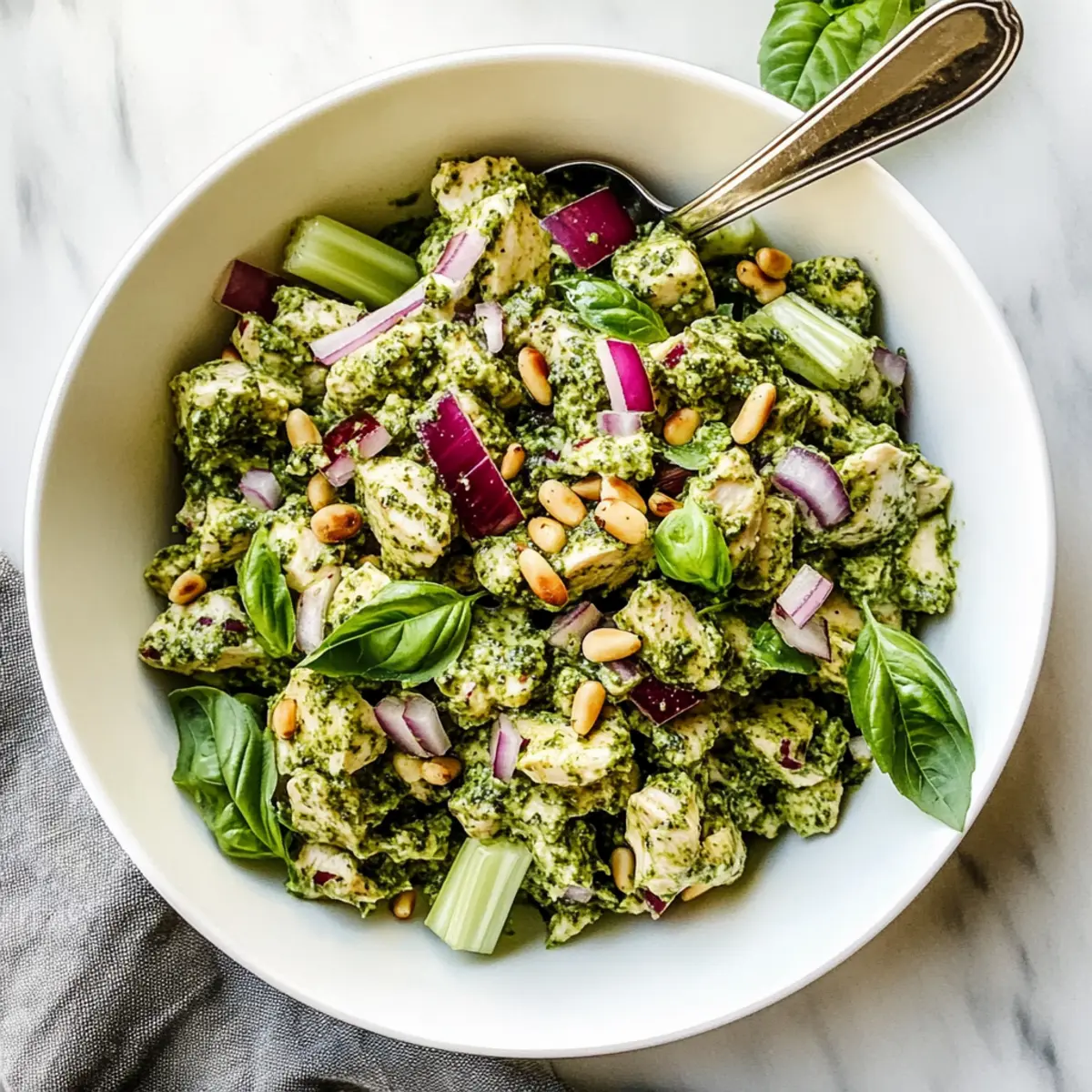 Pesto Chicken Salad