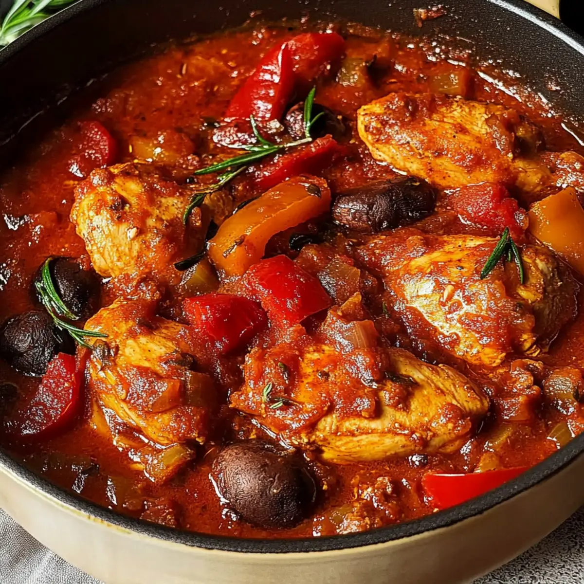 Chicken Cacciatore