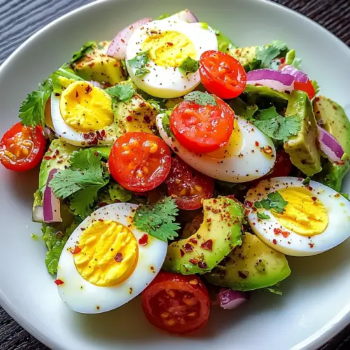 Egg Avocado Salad